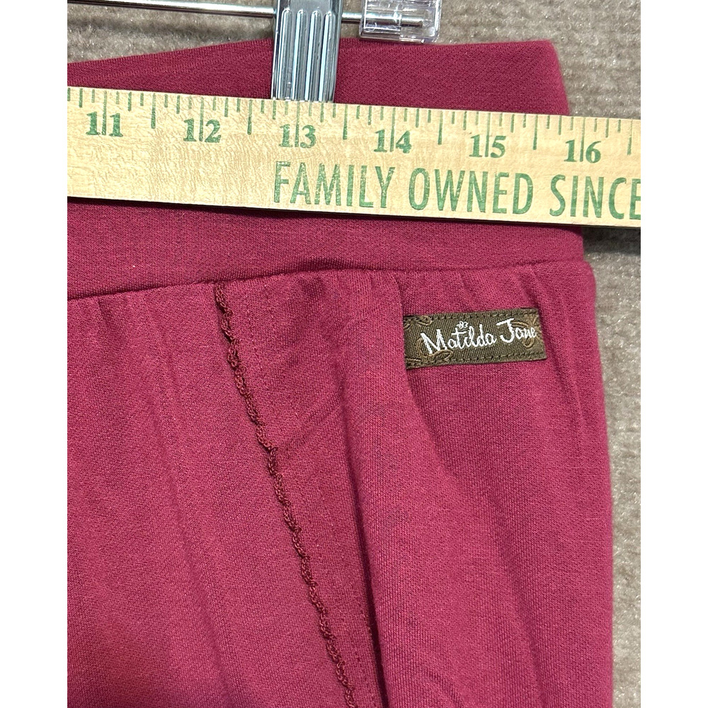 Matilda Jane Magenta Tulip Hem Capri Pants - Picture 4 of 9